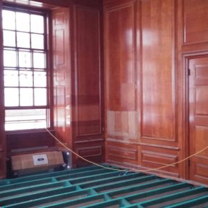 1 The Existing Oak panelling colour