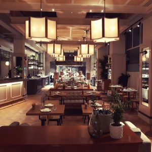 J Restaurant area completed