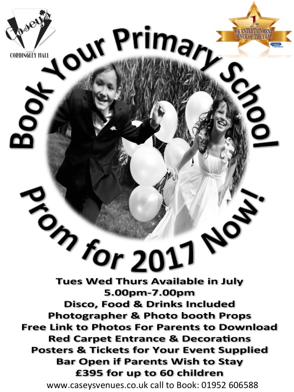 primary prom poster 2017